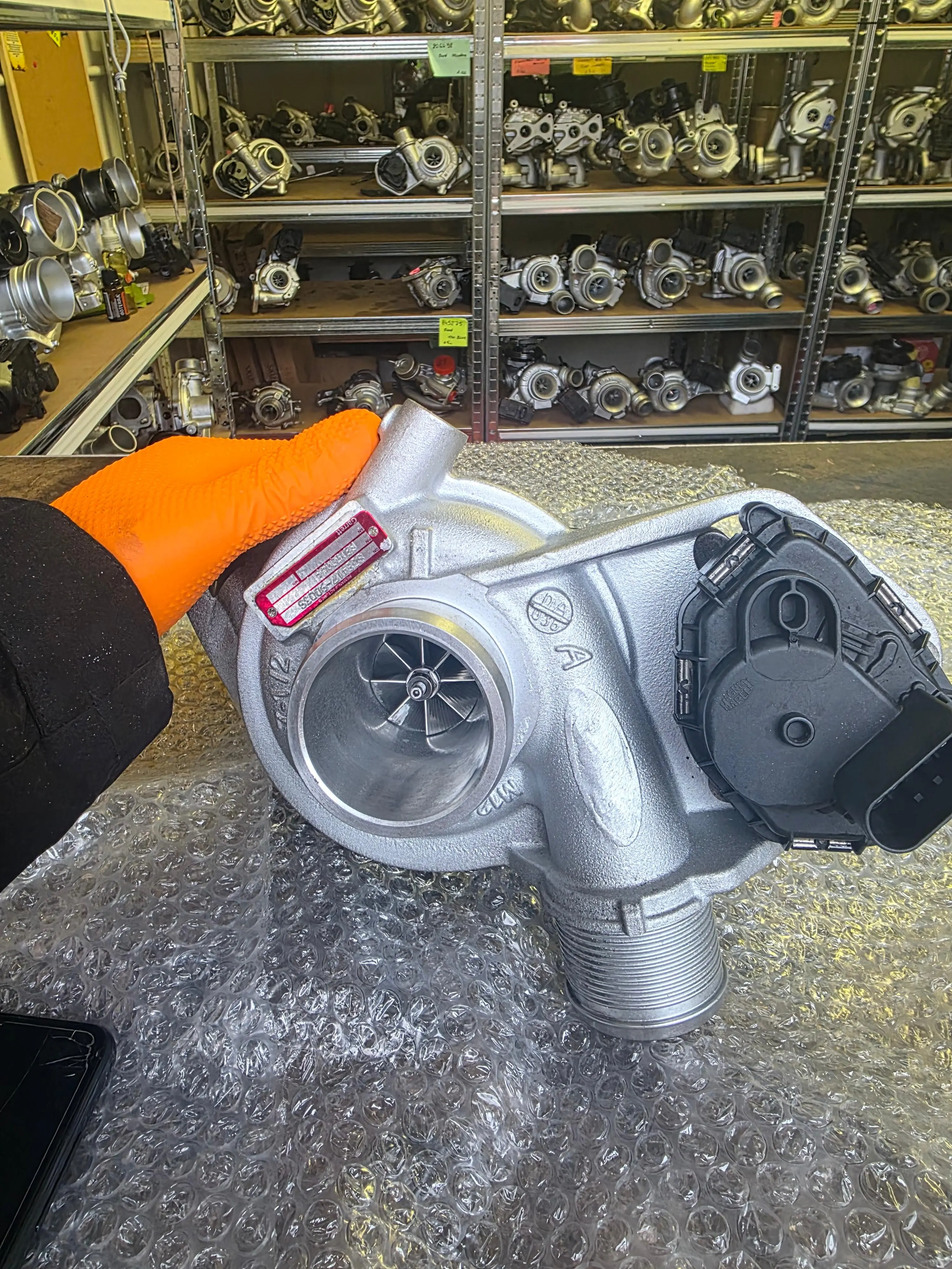 Reconditioned turbocharger unit